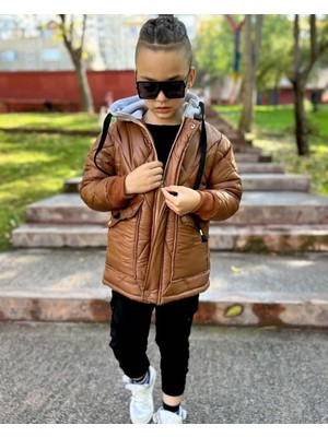 Miniğimin Cicileri Minigimin Cicileri Cool Boy Elyaf Dolgu Çocuk Mont