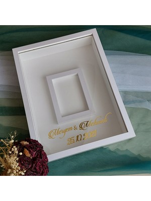 HKM Ticaret Verda Çerçeve 30X40 cm Fotoğraf Bölümlü Kişiye Özel Çerçeve! Fotoğraf Çerçevesi!