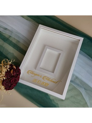 HKM Ticaret Verda Çerçeve 30X40 cm Fotoğraf Bölümlü Kişiye Özel Çerçeve! Fotoğraf Çerçevesi!