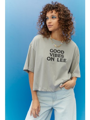 Lee Regular Fit Normal Kesim %100 Pamuk Bisiklet Yaka Tişört