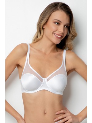 Miorre Balenli Tül Detaylı Minimizer Toparlayıcı Sütyen