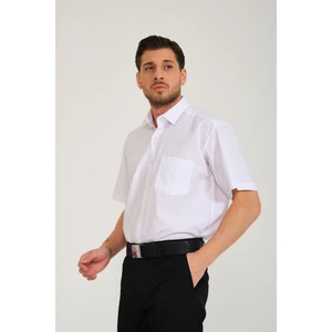 Klasik Yazlık Beyaz Erkek Gömlek