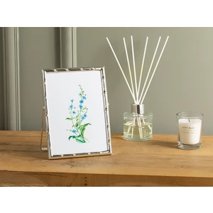 English Home Bamboo Metal Çerçeve 13 x 18 cm Silver