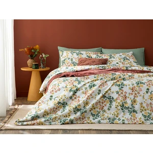 English Home Romantic Ivy Kolay Ütülenir Tek Kişilik Nevresım Takımı 160 x 220 cm Terracotta