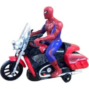 Bfy Toys Medska Spiderman Pilli Işıklı Motorlu Örümcek Adam , Spıderman , Motar, Motorsiklet Y058