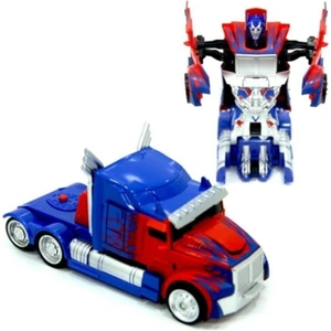 Transformers Tarzı Tıra Dönüşen 14 cm Optimus Prime Robot