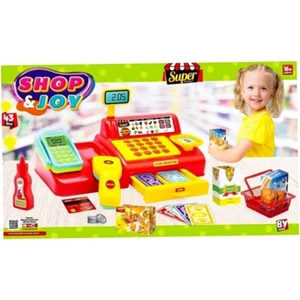 Öz Bayraktar Oyuncak Özb Shop&joy Yazar Kasa Alışveriş Seti BP-578