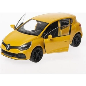 1:36 Ölçek Diecast Çek-Bırak Renault Clio Rs -Sarı