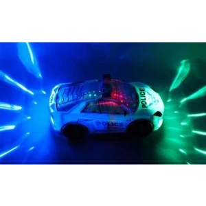 Happy Toys Hediyelik 3D Işıklı Sesli Polis Arabası