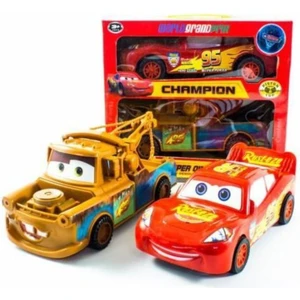 Şimşek Mcqueen Oyuncak Arabaları Tow Mater ve Cars Şimşek Araba