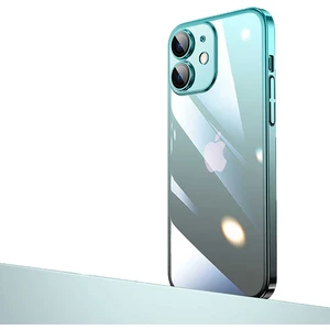 Kny Apple iPhone 12 Kılıf Renk Geçişli Parlak Sert Senkron Kapak