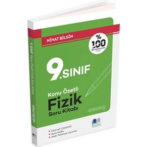 Nihat Bilgin Yayıncılık 9. Sınıf Fizik Konu Özetli Soru Kitabı