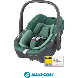 Adac'lı Pebble 360 Derece Dönebilen Yatabilen Bebek Oto Koltuğu ve Ana Kucağı 0-13 kg Essential Green