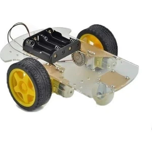 Sanec 2WD Şeffaf Şase Tekerlekli Araba Kiti