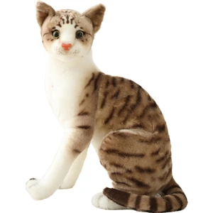 Simülasyon Siyam Kedi Bebek Kedi Peluş Oyuncak (Yurt Dışından)