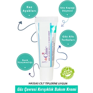 Dr. Clinic Göz Çevresi Bakım Kremi 15 ml