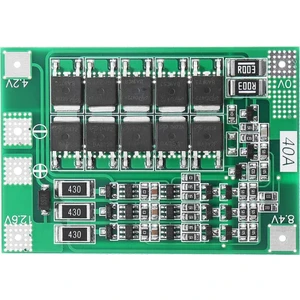 3s 40A Bms 12.6V 18650 Lityum Pil Şarj Koruma Modülü