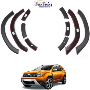 Acun Tuning Acuntuning Dacia Duster 2018 ve Sonrası Çamurluk Düz Dodik Seti 8 Parça