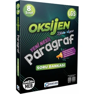 Oksijen Yayınları 8. Sınıf Paragraf Soru Bankası (Ciltli)