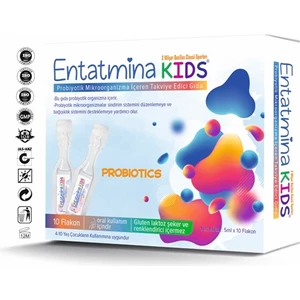 Entatmina Kids Probiotics 10 Flakon