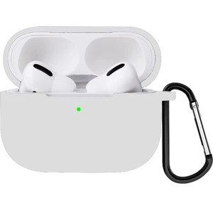 Deilmi Beyaz Pro 2. Nesil Uyumlu Hoparlör Mikrofon Delikli Pastel Renkli Koruma Kopçalı Silikon Lansman Koruyucu Kılıf