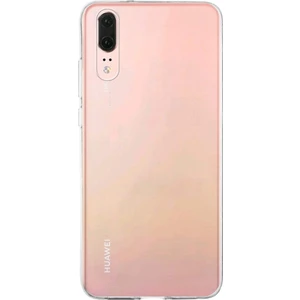 Caseworld Huawei P20 Lite ile Uyumlu Kapak 1mm Şeffaf Silikon ile Uyumlu Kılıf
