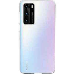 Caseworld Huawei P40 ile Uyumlu Kapak 1mm Şeffaf Silikon ile Uyumlu Kılıf
