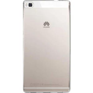 Caseworld Huawei P8 ile Uyumlu Kapak 1mm Şeffaf Silikon ile Uyumlu Kılıf