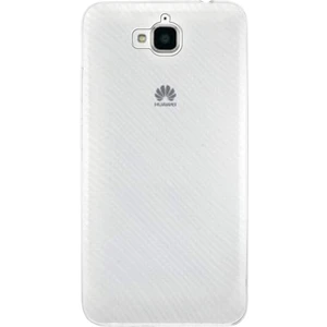 Caseworld Huawei Y6 Pro ile Uyumlu Kapak 1mm Şeffaf Silikon ile Uyumlu Kılıf