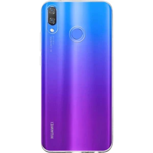 Caseworld Huawei Y9 2019 ile Uyumlu Kapak 1mm Şeffaf Silikon ile Uyumlu Kılıf