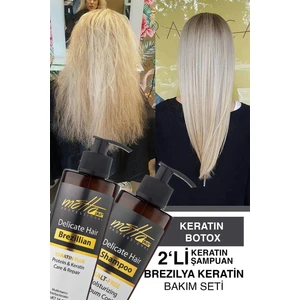 Motto Plus Professional Motto Plus 2'li Brezilya Fönü Şampuan Keratin 400ML Bakım Seti Armeni
