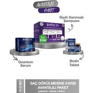 Sarımsak Saç Dökülmesin Karşı Avantajlı Paket