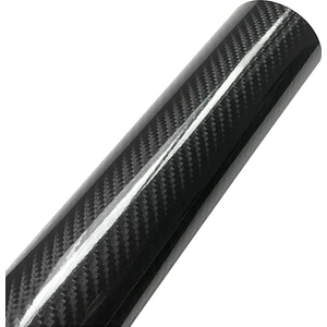 Mega Oto Market 5d Karbon Fiber Folyo Ultra Parlak Hava Kanallı 30 cm x 1 Metre