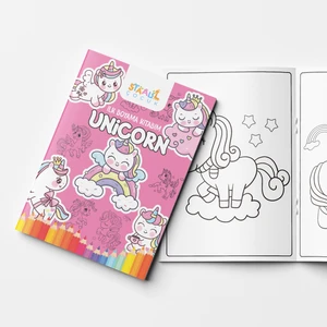 Ilk Boyama Kitabım - Unicorn