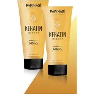 Professional Keratin Therapy Onarıcı Saç MASKESI-200 ml 2 Adet