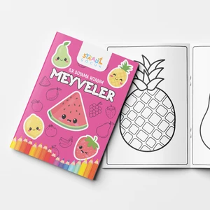 Ilk Boyama Kitabım - Meyveler