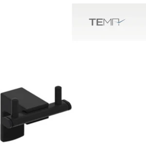 Premium Ikili Siyah Bornozluk 71023-2M