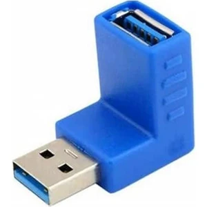 5018 USB 3.0 Dirsek 90 Derece Bağlantı Çevirici Dönüştürücü