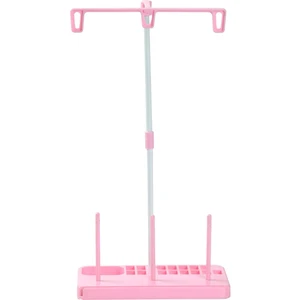 Ev Tipi Dikiş Makine Çardağı 3 Iplikli Pembe