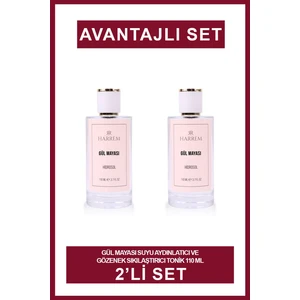 Gül Mayası Suyu Aydınlatıcı Tonik 110 ml 2'li Set