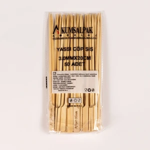 Kumsalpak Yassı Çöpşiş 3MMX20CM (50’li)