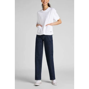 Jane Cuffed Straight Fit Yüksek Bel Jean Kot Pantolon