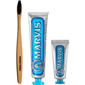 Pharma Acqua Bambu Diş Fırçası +Marvis Aqua - Naneli Diş Macunu 2'li  - 85 ml + 25 ml