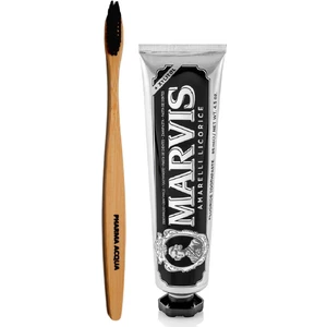 Pharma Acqua Bambu Diş Fırçası + Marvis Meyankökü Özlü Diş Macunu 85 ml
