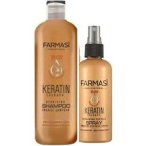 Keratin Therapy Onarıcı Şampuan 360 ml + Sprey 115 ml