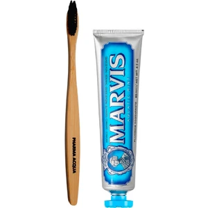 Pharma Acqua Bambu Diş Fırçası + Marvis Aqua Naneli Diş Macunu 85 ml