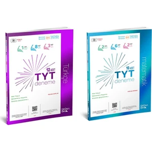 ÜçDörtBeş Yayınları TYT Türkçe - Matematik Denemesi Eşit Ağırlık