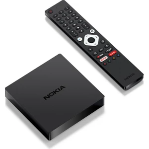 Nokıa TV-BOX-8000-BLACK TV Streaming Box 4K UHD Android Siyah