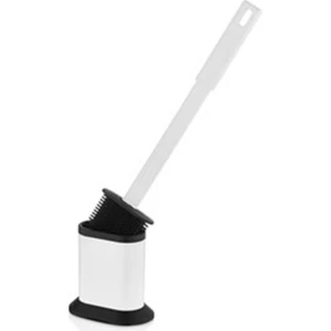 Oval Elite Silikon Tuvalet Fırçası Siyah