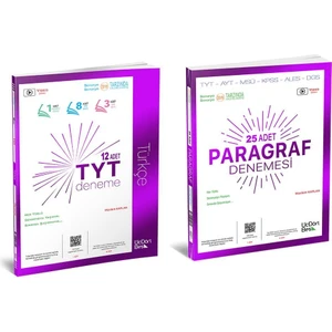 ÜçDörtBeş Yayınları TYT Sözel Deneme Seti(Türkçe-Paragraf)